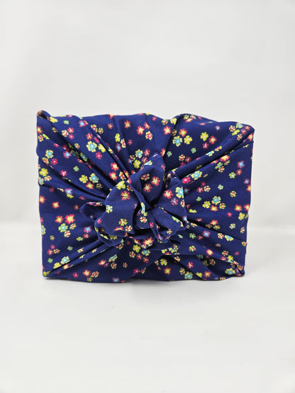 Small Posies Furoshiki Reusable Gift Wrap, 15" & 20"