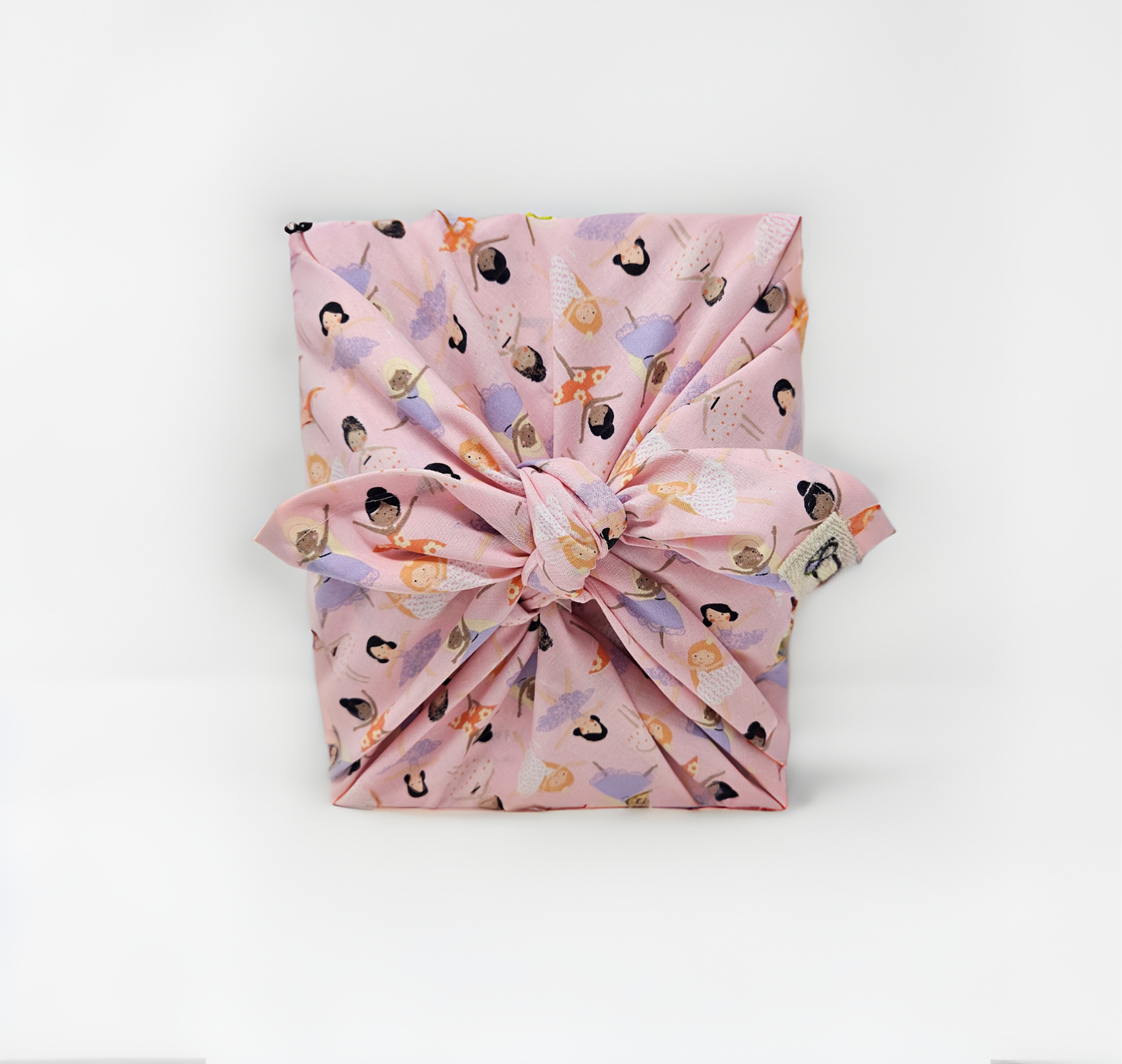 Ballerina Furoshiki Reusable Gift Wrap, 15" & 25" & 30"
